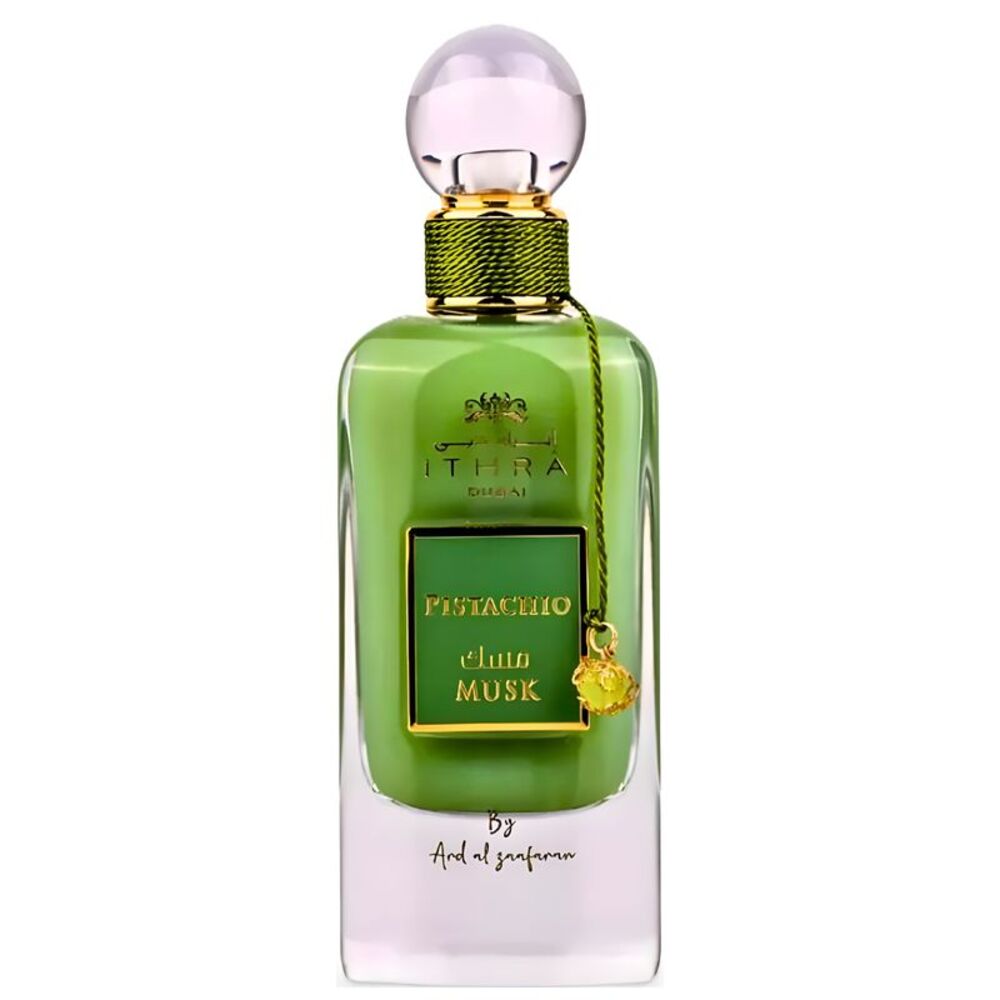 Ard Al Zaafaran Ithra Dubai Pistachio Musk EDP Spray for Unisex 3.4 oz - New